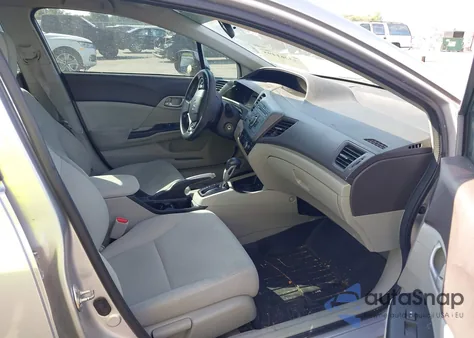 2012 Honda Civic Lx из США, поврежденный, VIN 19XFB2F59CE093230